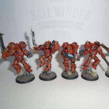 Chaos Space Marine Raports Korne by w013ejb