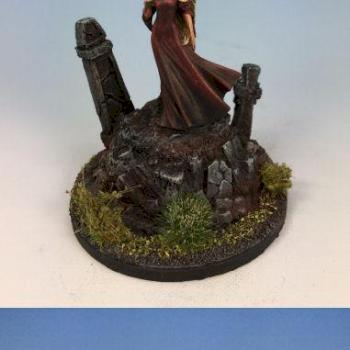 Lady in mourning by The Huntress