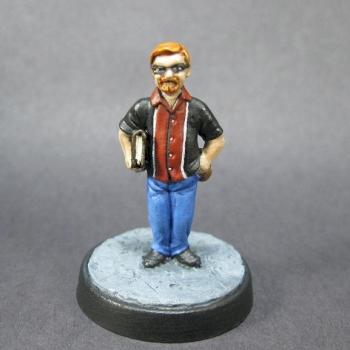 50231: Townsfolk: Geek, Reaper Bryan by mikecarrero