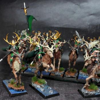Wood Elves Cavalry Army by Czopsquad