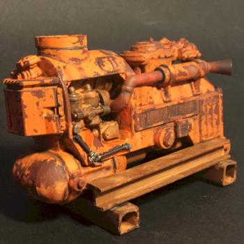 Post Apocalyptic Improvised Generator by Clanmac