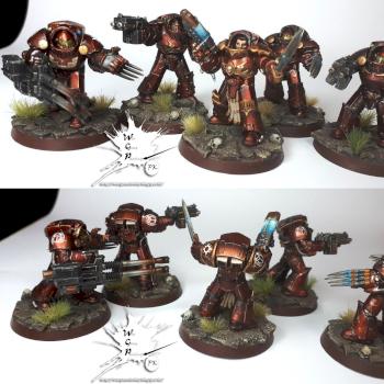 Thousand Sons Tartaros Terminators by Kova