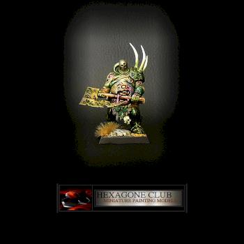Warhammer Champion Of Nurgle . by Hexagone Club