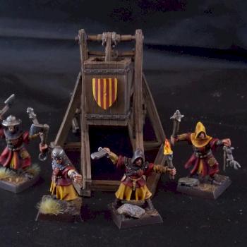 Bretonnian Trebuchet by neojarlaxe
