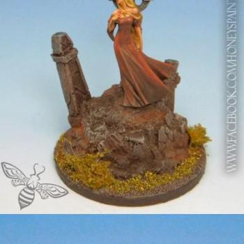 Lady in mourning by The Huntress