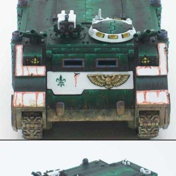 Sisters of Battle Rhino 2 by Wayfarer