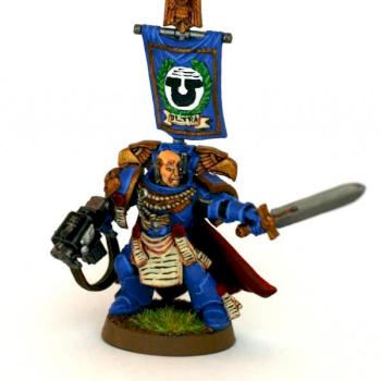 Ultramarine Captain by papayaman