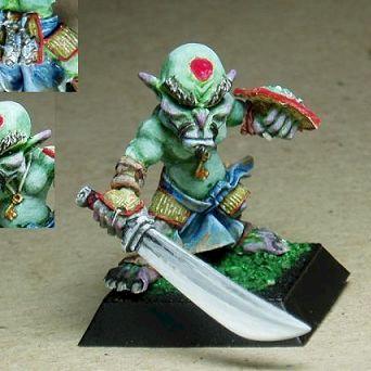 Goblin ashigaru by Shur