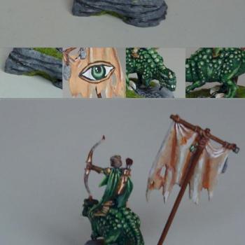 Cold One Wood Elves by PloxXx