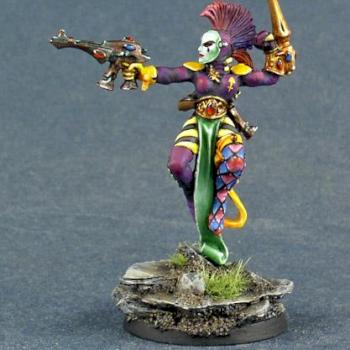 Eldar Harlequin with the Harlequins Kiss by MiG
