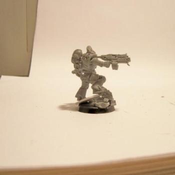 Space Wolf  Wolf Guard by wolflordkejl