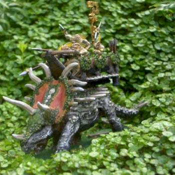 Lizardmen Stegadon by BasArt