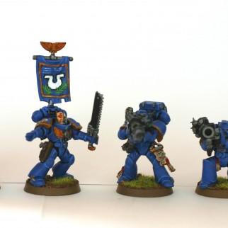 Ultramarine Devastators by papayaman
