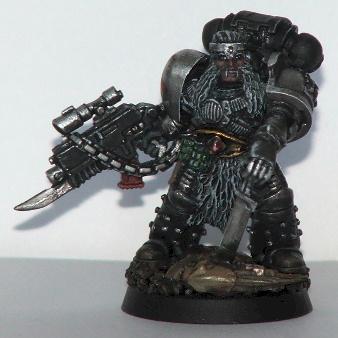 Space Wolf DeathWatch by béorn