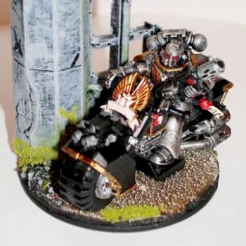 Black Templars Biker by ivincatania
