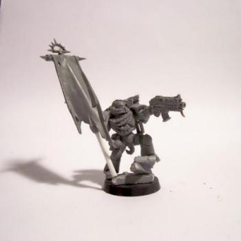 Space Wolf Totem Bearer...WIP by wolflordkejl