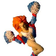 Pom-Pom Girl Elfe (Blood Bowl) by Algan