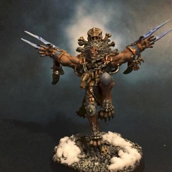 Space Wulfen Pack Leader by Just Joel