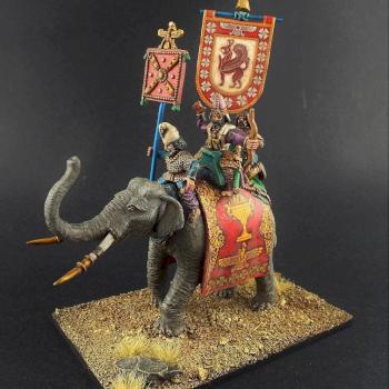 28mm Sassanid Kings Elephant Aventine by avalonindustries2040