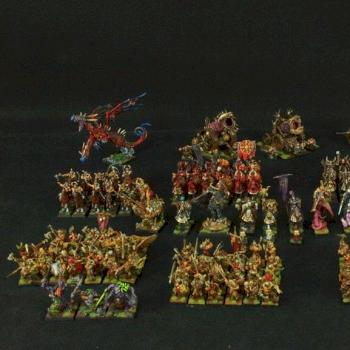 Warriors of Chaos Army by dave663