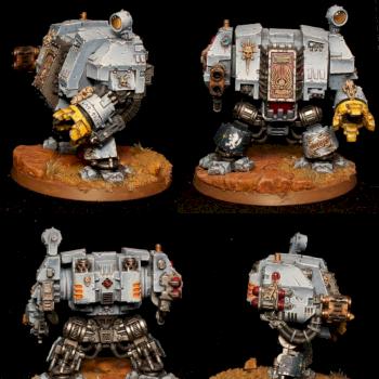Ingor Wolf of Fire, Space Wolf dreadnought by BadKarma