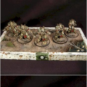 Death Guard Grave Wardens by Trialdan