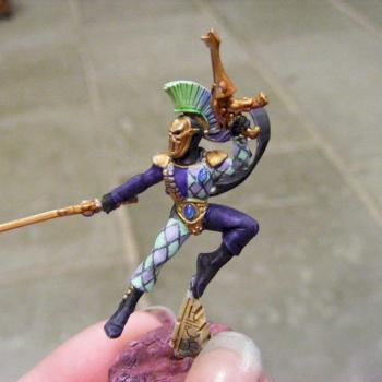 harlequin shadowsee by madgnomepainting