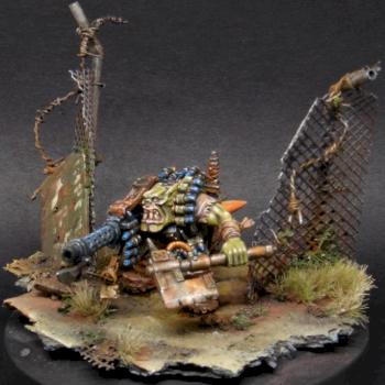 Ork Commando - Armed and Dangerous by domperignome