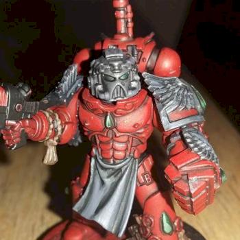 Blood Angels Tactical Sargent (Magnetized) WIP by Strider9119