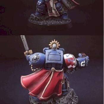 Ultramarine Terminator Captain by Just