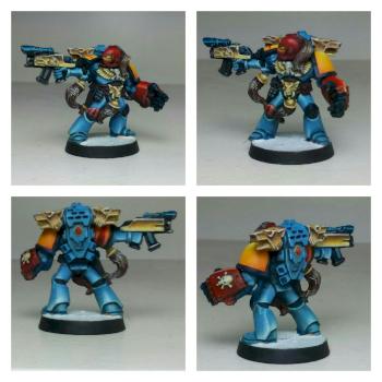 Space wolf sergeant by zarius