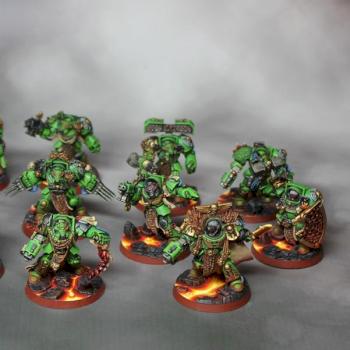 Space Hulk - Salamanders Terminators by mick122