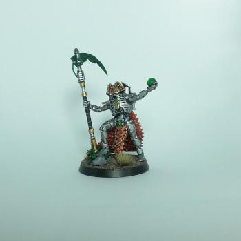 Necron Overlord by Jazvm