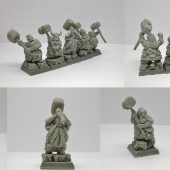 Dwarf Hammerers by Kilverane