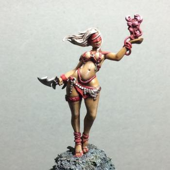Kingdom Death - White Speaker Pinup by Martin Lymer