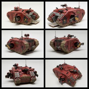 Blood Angeles Landraider Redeemer by Hazamel