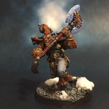 Space Wulfen w/ Great Frost Axe by Just Joel