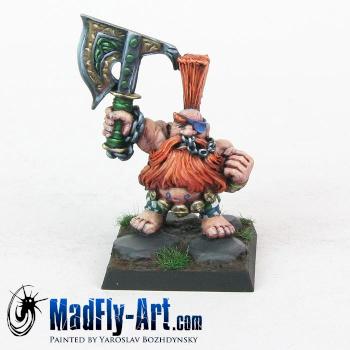 Gotrek Gurnisson by MadFlyArtStudio