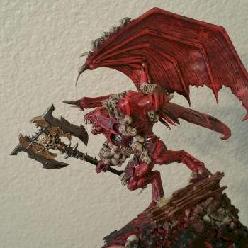 Khorne Daemon Prince by WickedJester