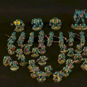 Grey Knights Army by dave663
