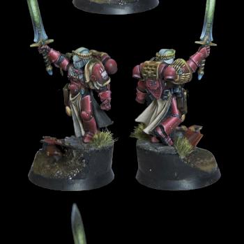 Blood angels Carmine Blades Champion by Rob.O