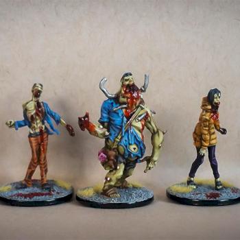 Assorted Zombicide Models by Grimlark