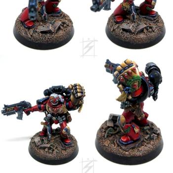 Games Day 2012 Blood Angels Captain by Skits