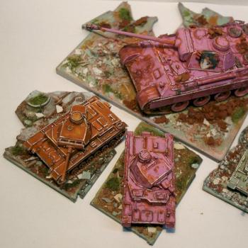 Tanks (1/100, 1/75) Zvezda by Alexander Dymov