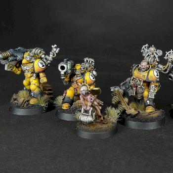 imperial fists dev squad by Dave paints