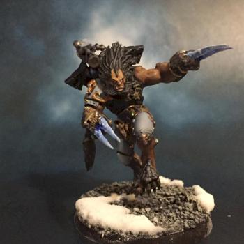 Space Wulfen w/ Frost Claws by Just Joel
