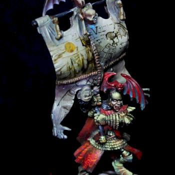 Vampire battle standard bearer by Gruumsh