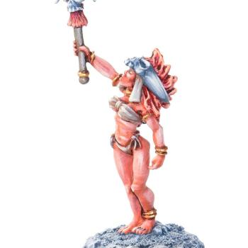 Rowena, barabrian shaman by Ruslan.Zaripov