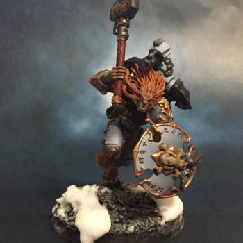Space Wulfen w/ Thunder Hammer by Just Joel