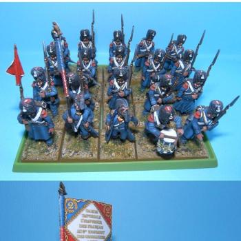Hand Painted French Old Guard by dygp2010